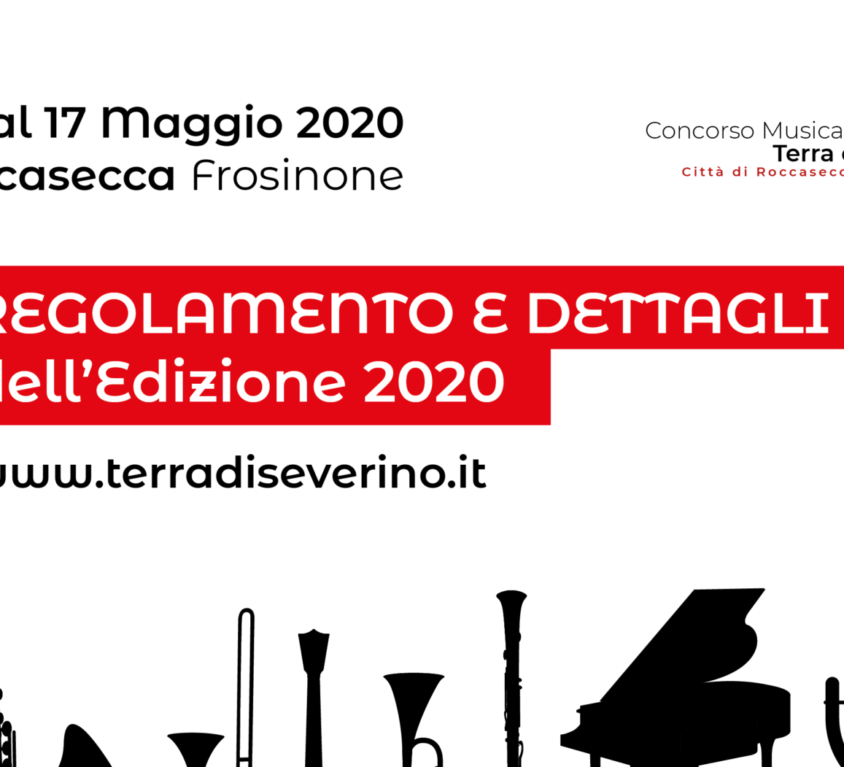TERRA DI SEVERINO EDIZIONE 2020_