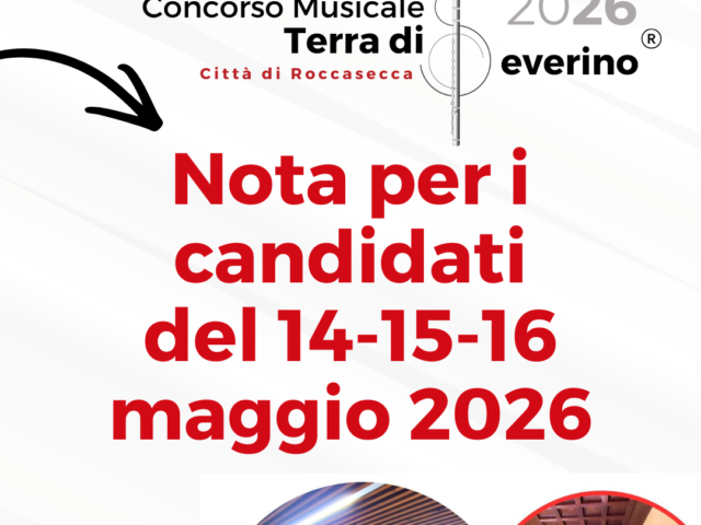 nota candidati 14-15-16